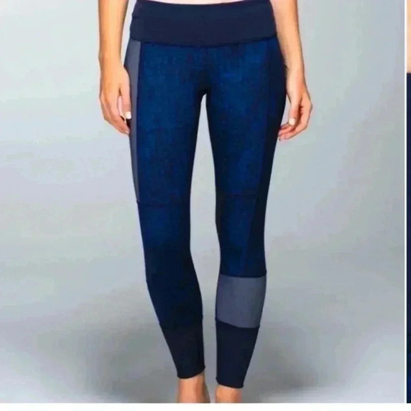 lululemon athletica Pants - RARE Lululemon Wunder Under Pant *Full-On Luon (Sashiko), Sz:10